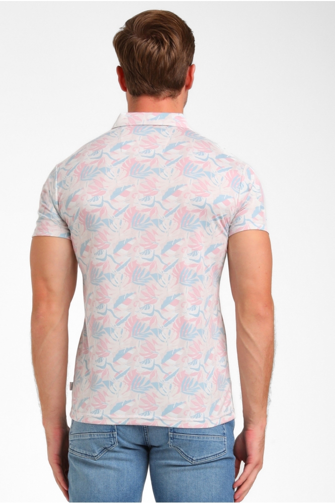 KLEURRIJKE JERSEY POLO 235922 SAND
